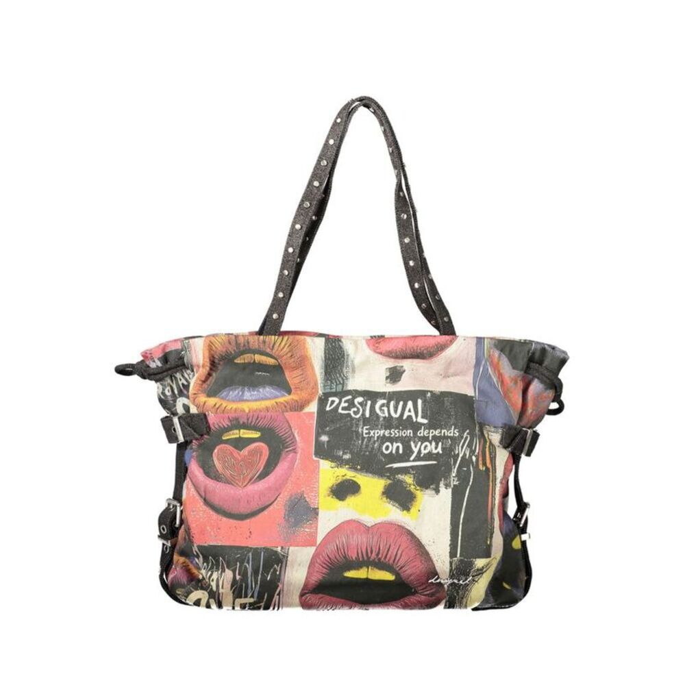 Desigual Black Cotton Women's Women's Bag